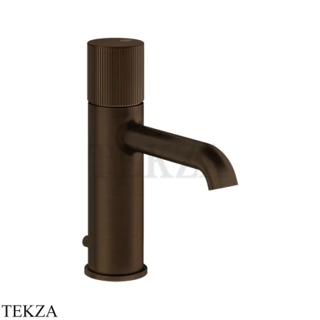 Gessi Habito RIGATO Смеситель для раковины, с донным клапаном 70501-845, Dark Bronze