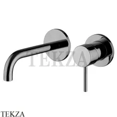 FIMA Carlo Frattini Spillo UP Смеситель для раковины 150, внешняя часть F3051WX9CN, Black chrome