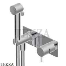 Ritmonio Complementi Гигиенический душ со смесителем 7ANB101 IX, Brushed steel