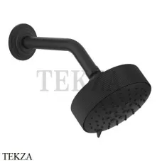 Gessi VENTI20 Верхний душ 129 с настенным креплением 65158-299, Matte Black