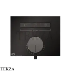 Gessi HI-FI Однорычажный смеситель, на 3 поток, внешняя часть 63081-706, Black Metal PVD Gessi HI-FI Однорычажный смеситель, на 3 поток, внешняя часть 63081-706, Black Metal PVD