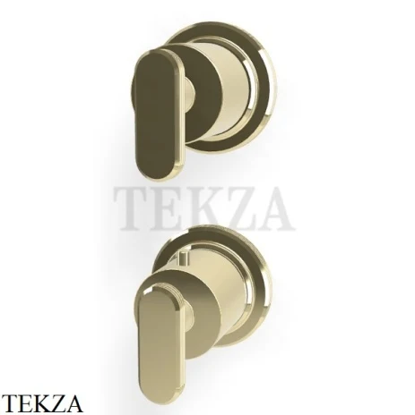 FIMA Carlo Frattini Park Line Термостат для душа, 2-3 потока, внешняя часть F1333N7HL, Champagne