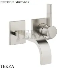 Dornbracht MEM Смеситель для умывальника 17, внешняя часть 36860782-06, платина матовая