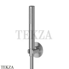 Newform Душевой комплект ручной душ стержневой из латуни 866.59.066, PVD Br. Stainless Steel, PVD Br. Stainless Steel