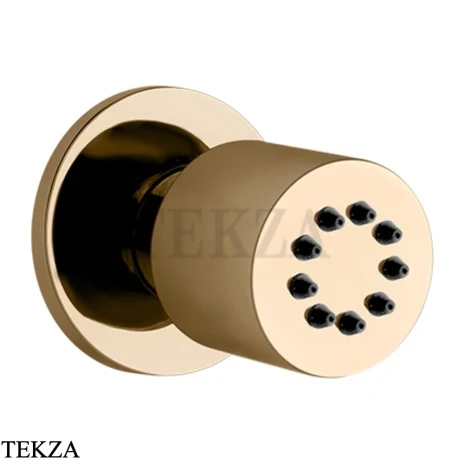 Gessi INCISO SHOWER Боковая форсунка поворотная 13375-735, Warm Bronze PVD