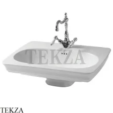 ArtCeram CIVITAS Раковина керамическая подвесная, с переливом, белый глянцевый