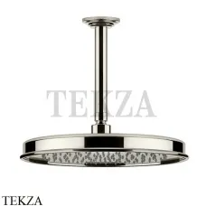 Gessi VENTI20 Верхний душ 300 с потолочным креплением 65153-149, Finox Brushed Nickel