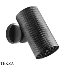 Gessi 316 SPOTWATER MECCANICA Душевая головка настенного крепления, ливень 57223-707, Black Metal Brushed