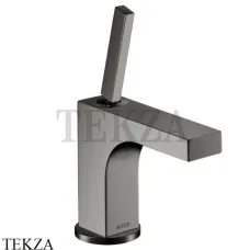 Axor Citterio Смеситель для раковины 90, с донным клапаном 39035330, Polished Black Chrome