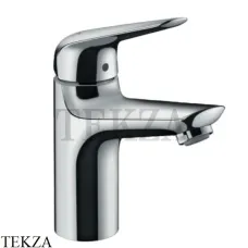 Hansgrohe Novus Смеситель для раковины однорычажный, с донным клапаном 71030000, хром глянец Hansgrohe Novus Смеситель для раковины однорычажный, с донным клапаном 71030000, хром глянец