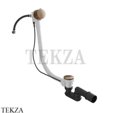 Gessi Колонна сливная для ванны, наполнение через перелив 01080-708 Copper Brushed