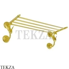 Migliore LUXOR Полка-решетка для полотенец 26127, золото глянец