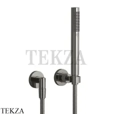 Dornbracht TARA Душевой гарнитур 1 режим, с отдельными розетками 27802892-19, Dark Chrome