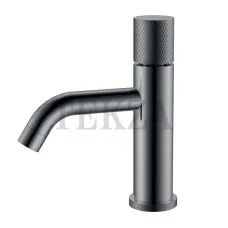 Boheme Stick Смеситель для раковины, без донного клапана Stick 121-SGM.2 Shine Gun Metal TOUCH