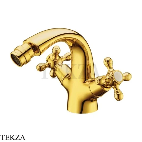 Boheme Tradizionale Oro 296 Смеситель для биде, без донного клапана, золото глянец (GOLD)