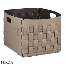 ADJ Bottega Корзина-ёмкость для аксессуаров 35x40 см 1048.04/06, капучино/шоколад