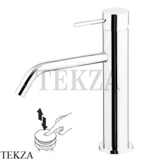 FIMA Carlo Frattini Spillo UP Смеситель для раковины высокий, с гарнитуром F3031LBS, белый матовый