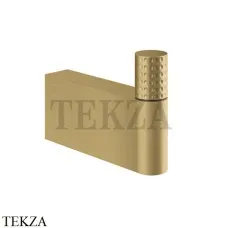 Gessi Habito CESELLO Крючок одинарный для полотенца 70423-727, Brushed Brass