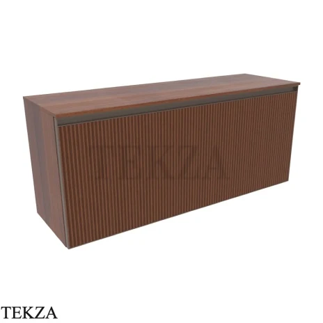 Flaminia Cubika модуль хранения подвесной 120×37×50 см, 1 ящик и внутренний ящик, орех Noce Greca