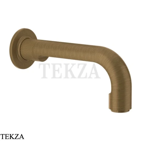 Gessi INCISO Излив для ванны настенный 190 см 58103-713, Antique Brass