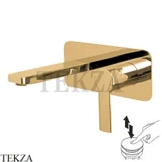 FIMA Carlo Frattini MAST Смеситель для раковины 15, внешняя часть, F3141WX5OS, Brushed gold