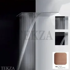Gessi Private Wellness TREMILLIMETRI Верхний душ, 2 функции 33083-708, Copper Brushed