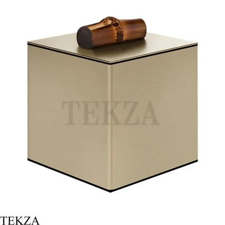 Gessi Jacqueline Ёмкость-шкатулка для хранения 77567-149, нерж. сталь Brush / никель Brushed