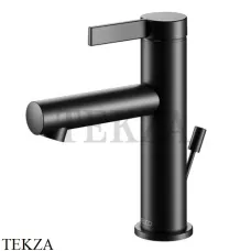 Keuco IXMO PURE Смеситель для раковины 100, с донным клапаном 59502371000, черный матовый