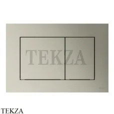TECEnow Панель смыва для унитаза с двумя клавишами 9240418, никель металлик