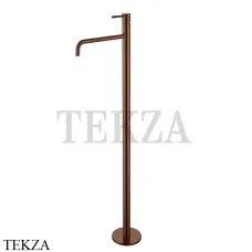 Boheme Uno Смеситель для раковины напольный, комплект с встройкой Uno 107-BRB, brushed bronze