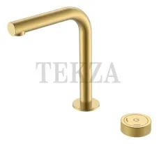 Boheme Tech  Смеситель для раковины автоматический на 2 отв. TECH 158-MG Matt Gold