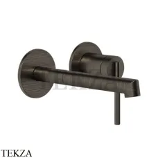 Gessi INGRANAGGIO Смеситель для раковины короткий, внешняя часть 63581-187, Aged Bronze