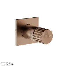 Gessi Incastri Смеситель-рычаг управления, внешняя часть 75109-708, Copper Br. PVD