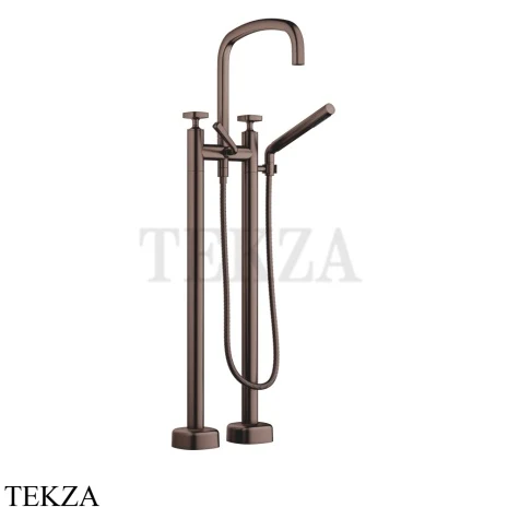 Dornbracht COYA Смеситель для ванны напольный, внешняя часть 25943404-43, Dark Bronze сатинированный (PVD)