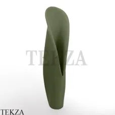 Kerasan Artwork Писсуар напольный GROOVE, с креплением и сифоном 473011, Verde muschio