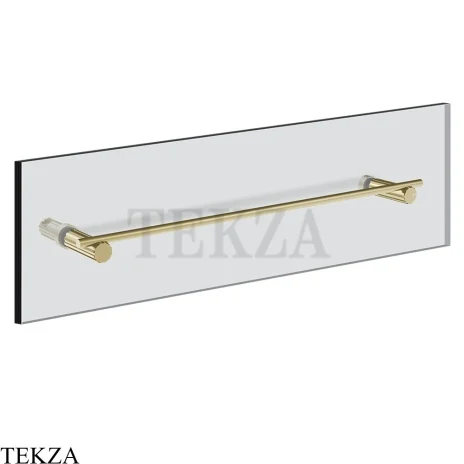 Gessi Incastri Полотенцедержатель для крепления на стекло, 45 см 75513-727, шампань Brushed