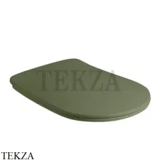 Kerasan Nolita Сиденье для унитаза SLIM микролифт 539111, Verde muschio