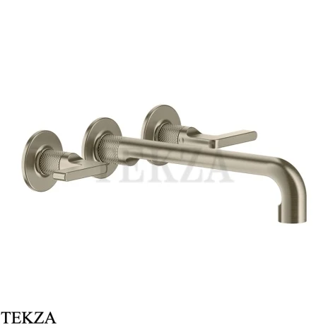 Gessi INCISO Смеситель для раковины излив длинный, внешняя часть 58092-149, Finox Brushed Nickel