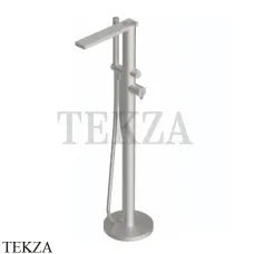 Ritmonio Dot316 Смеситель для ванны напольный, внешняя часть PR50DB201 INOX, Brushed steel