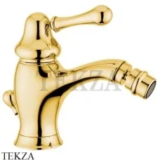 Migliore Maya Смеситель для биде однорычажный, с донным клапаном 18927, золото глянец