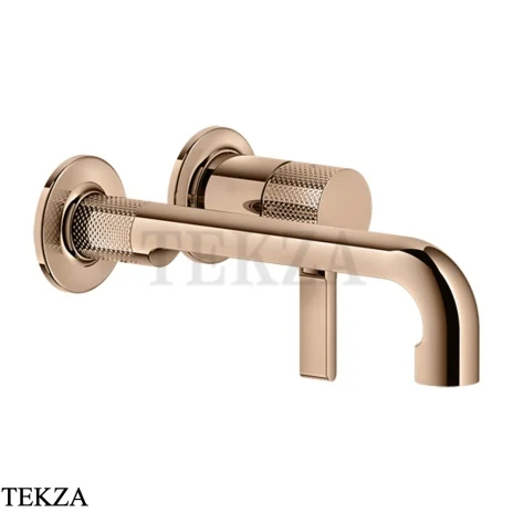 Gessi INCISO Смеситель для раковины, внешняя часть 58088-030, Copper глянец