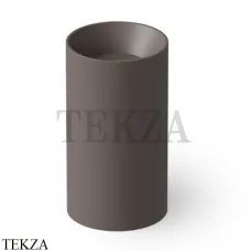 Dea Design Pedestal Basin Раковина напольная круглая Solid Surface DD2011 495 6, Grey Brown №6