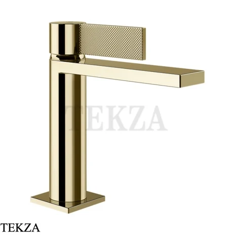 Gessi Inverso Diamantato Смеситель для раковины, с донным клапаном 73651-710, Brass PVD