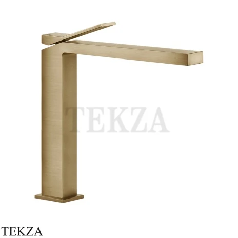 Gessi RETTANGOLO K Смеситель для раковины, без сливного гарнитура 53004-726, Warm Bronze Br
