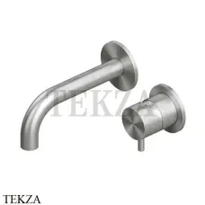 QuadroDesign Source Смеситель для раковины, внешняя часть, 13 13.00 AS, Brushed Stainless Steel