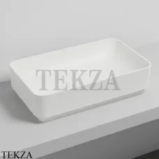 Cielo Mare Раковина прямоугольная накладная, без перелива MRLAR TL, Talco белый матовый
