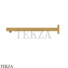 Newform Кронштейн для душа квадрат настенный L=350 27674.61.020, PVD Glossy gold