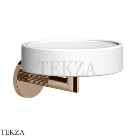 Gessi INGRANAGGIO Мыльница настенная композит белый 63801-030, Copper PVD