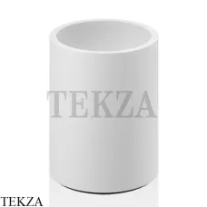 Decor Walther Stone White BER Настольный стакан для зубных щеток или ватных палочек 0971550, белый матовый