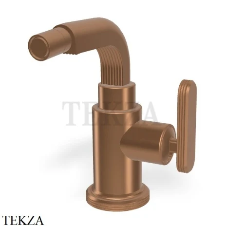 FIMA Carlo Frattini Park Line Смеситель для биде, с донным клапаном F1322ZS, Brushed Amber Bronze
